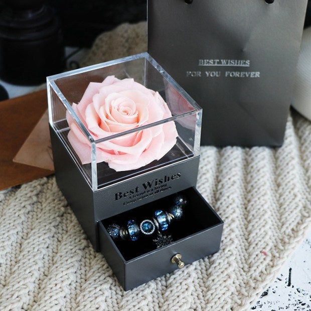 Eternal Rose Jewelry Box